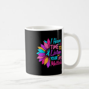 Mug Écoutez votre problème de vie Sensibilisation à la