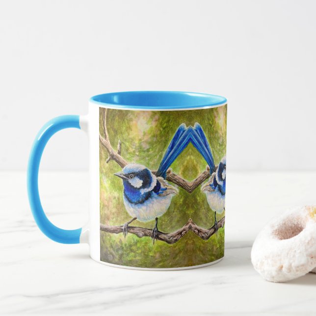 Mug Écran bleu - (Avec donut)