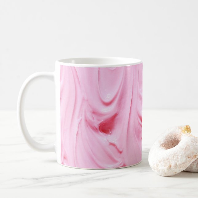 Mug Écran de dégivrage PInk (Avec donut)