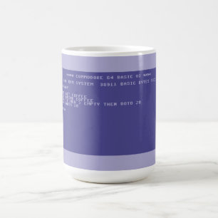 Mug Écran de programme de base de cofee de boissons du