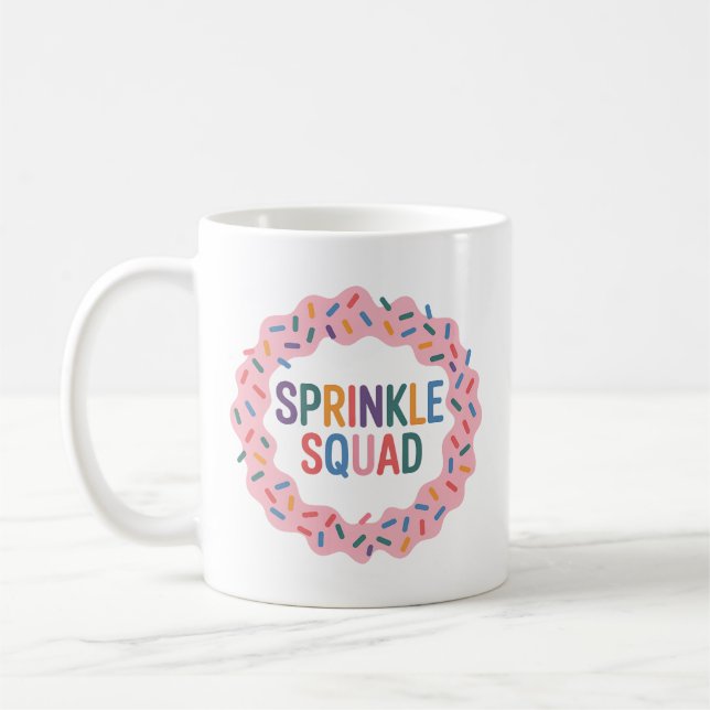 Mug Écrasage | Saupoudrer bébé (Gauche)