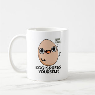 Mug Écrasez-vous des oeufs vous-même amusant jeu d'oeu