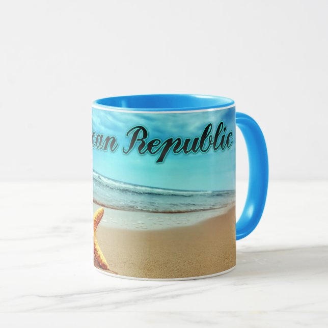 Mug Écre de République Dominicaine (Devant droit)
