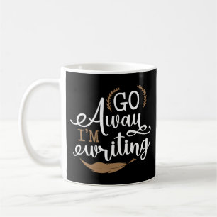 Mug Écrire Auteur Partir Je Écriis