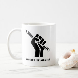 Mug Écrire est une force