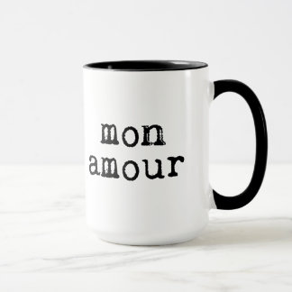 Mug Écrite Mon Amour