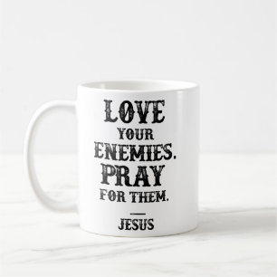 Mug Écriture biblique Jésus amour Citation chrétienne