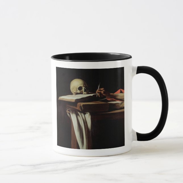 Mug Écriture de St Jerome, c.1604 (détail de 64911) (Droite)