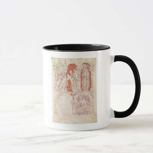 Mug Écriture de St John Cassian et offre de moines (Droite)