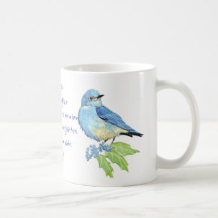 Mug Écriture Encourageante Matthieu 6:26, Oiseaux
