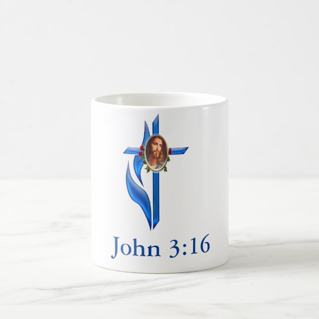 Mug Écriture Jean 3;16 (Centre)