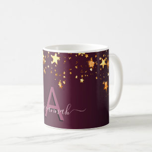 Mug Écriture monographique des étoiles aurifères de Bo