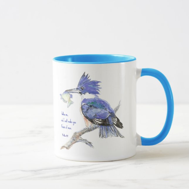 Mug Écriture, Pêcheurs d'hommes, Inspirationnel, Matth (Droite)