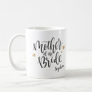 Mug Écriture personnalisée mère des mariées