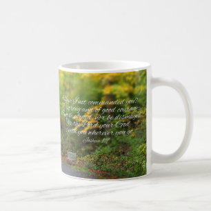 Mug Écriture sainte de chrétien de vers de bible de