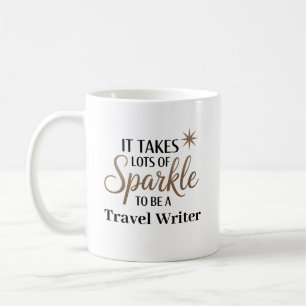 Mug Écrivain de voyage Étincelle personnalisé