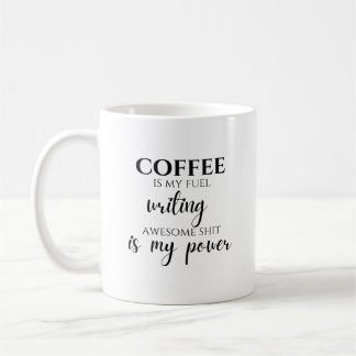 Mug écrivain drôle cadeau journaliste humour cadeau