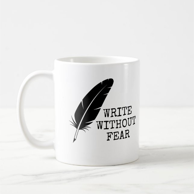 Mug Écrivez sans peur, éditez sans pitié Écrivains (Gauche)