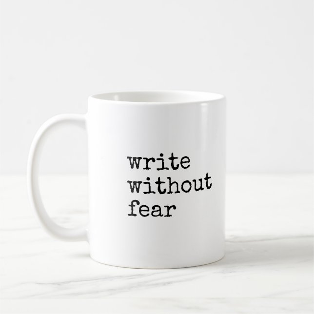 Mug Écrivez sans peur, éditez sans pitié Écrivains (Gauche)