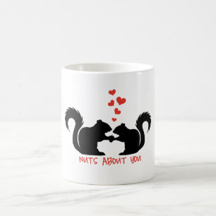Mug Écrous au sujet de vous, écureuils dans l'amour