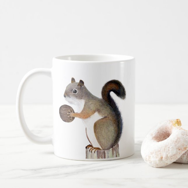 Mug Écureuil (Avec donut)