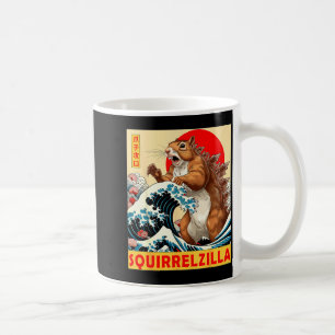 Mug Écureuil Art Japonais Écureuil Drôle Pour Hommes F