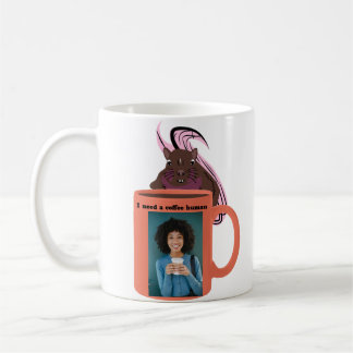 Mug Écureuil coquin #259 Café humain