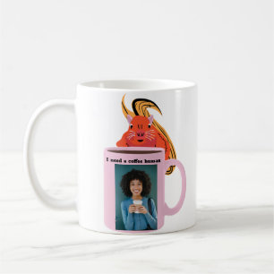 Mug Écureuil coquin #306 Café humain