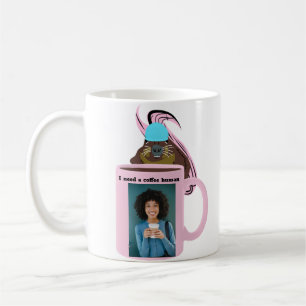 Mug Écureuil coquin #342 Café humain