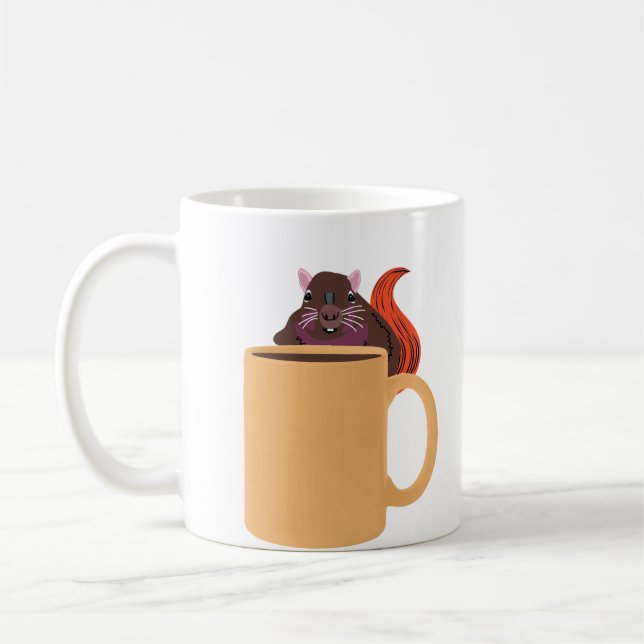 Mug Écureuil coquin #83 (Gauche)
