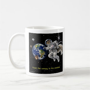 Mug Écureuil dans l'espace