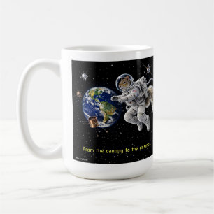 Mug Écureuil dans l'espace