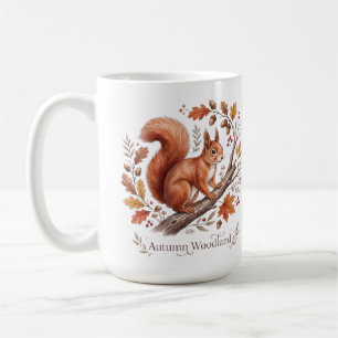 Mug Écureuil de la forêt automnale