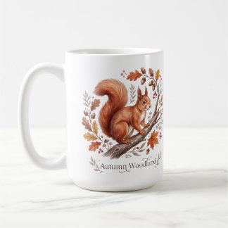 Mug Écureuil de la forêt automnale