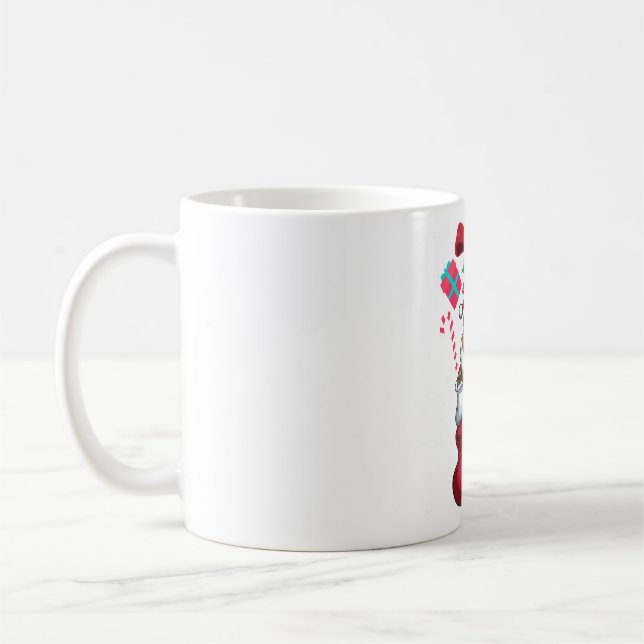 Mug Écureuil de Noël (Gauche)