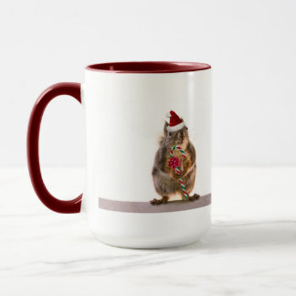 Mug Écureuil de Noël avec du sucre de canne