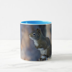 Mug Écureuil d'hiver, animal Brown, photo canadienne