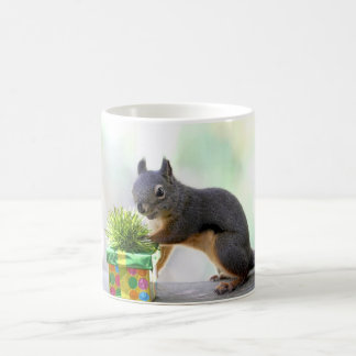 Mug Écureuil et présent enveloppé