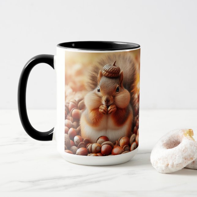 Mug Écureuil farci (Avec donut)