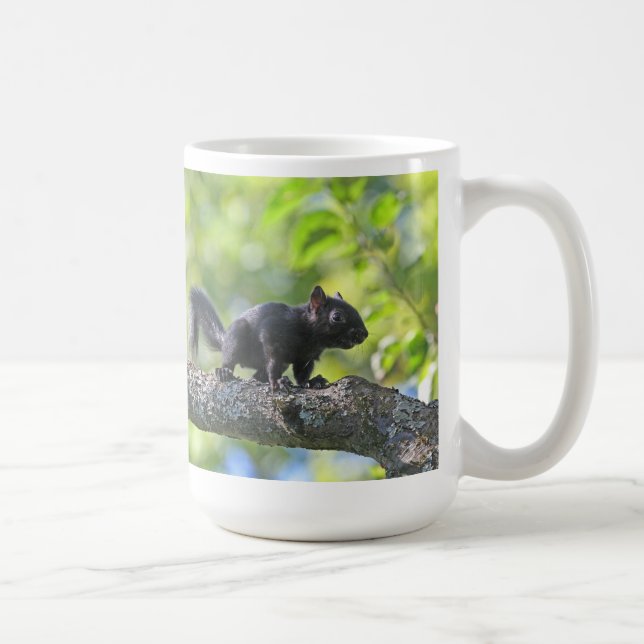 Mug Écureuil noir de bébé (Droite)
