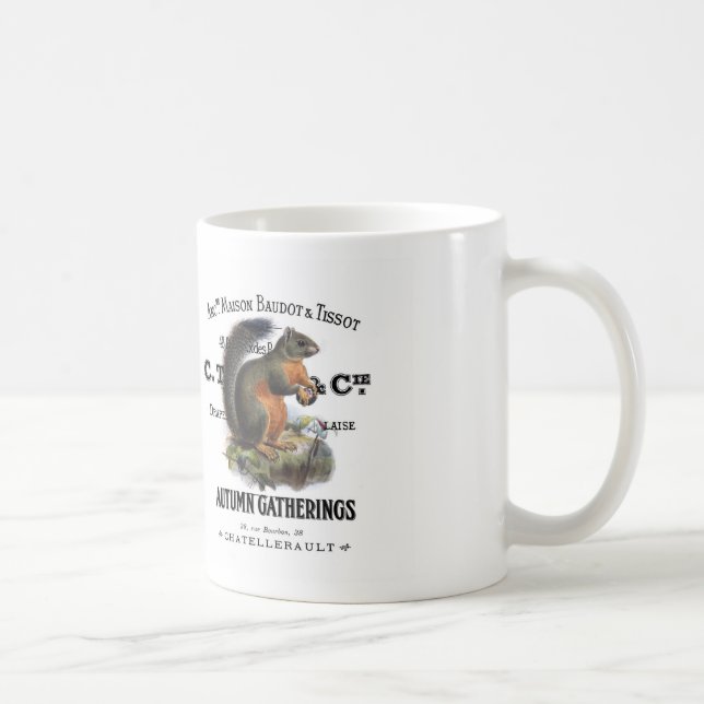 Mug écureuil vintage (Droite)