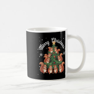 Mug Écureuil Xmas Arbre Écureuil Arbre de Noël Réservo
