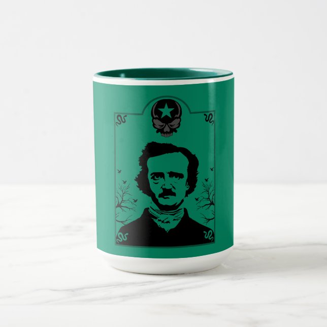 Mug Edgar Allan Poe Art (Centre)