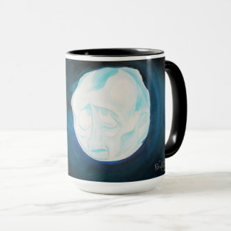 Mug Edgar Allan Poe "pour la lune ne rayonne jamais."