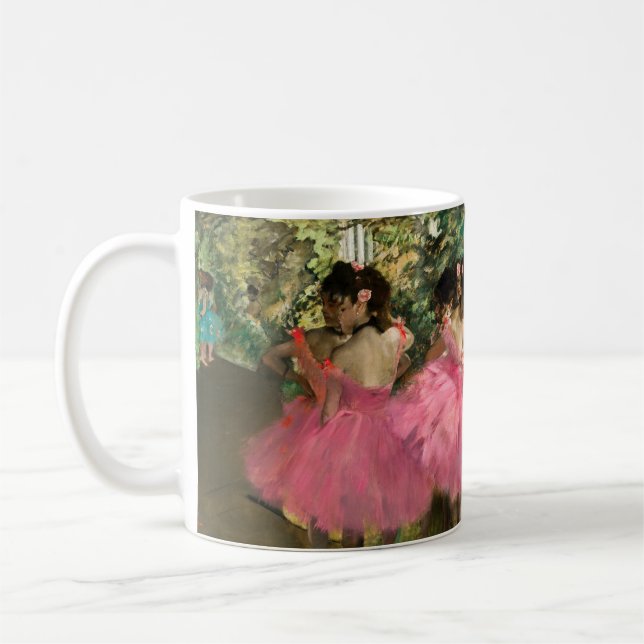 Mug Edgar Degas - Danseuses en rose (Gauche)