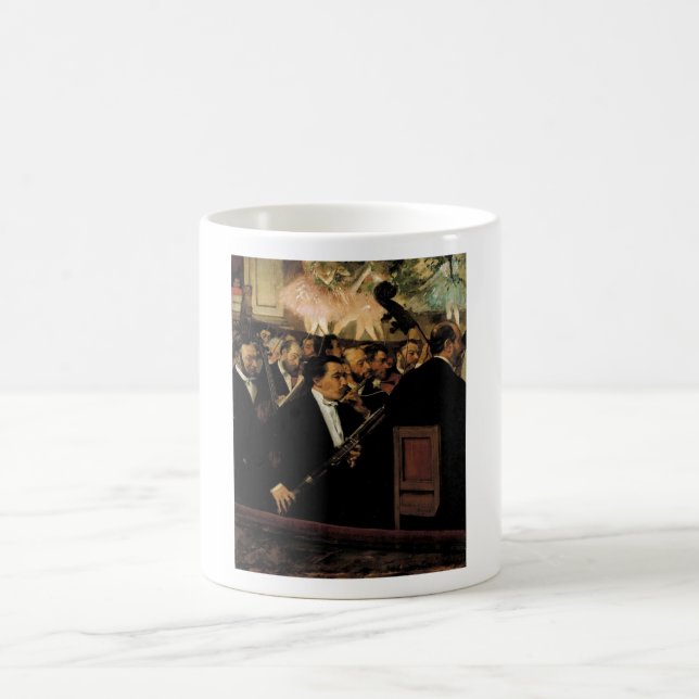 Mug Edgar Degas - Orcchestra de la clarinette 1870 (Centre)