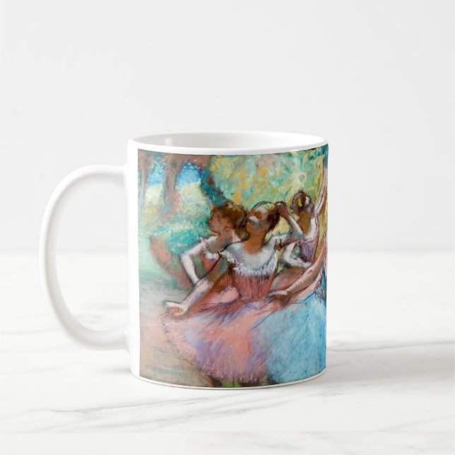 Mug Edgar Degas - Quatre Ballerinas sur scène (Gauche)