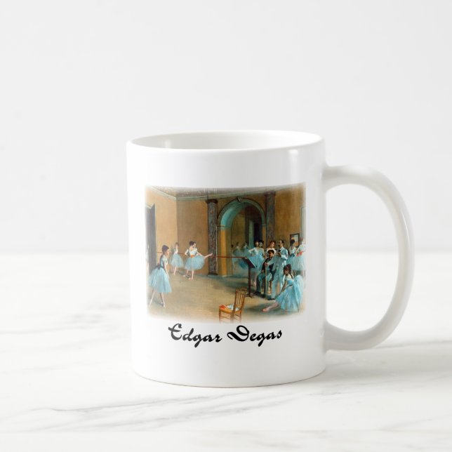 Mug Edgar Degas - répétition de la scène (Droite)