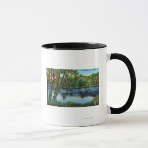 Mug Edgewood Park Vue sur l'étang de canard