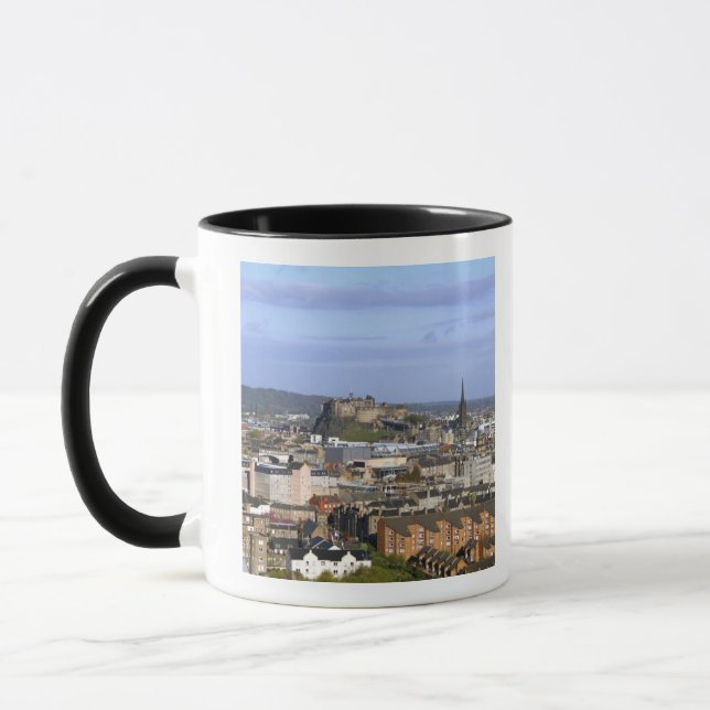 Mug Edimbourg, Écosse. Vue sur le centre (Gauche)